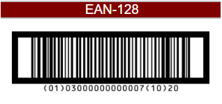 Codes a barres EAN 128